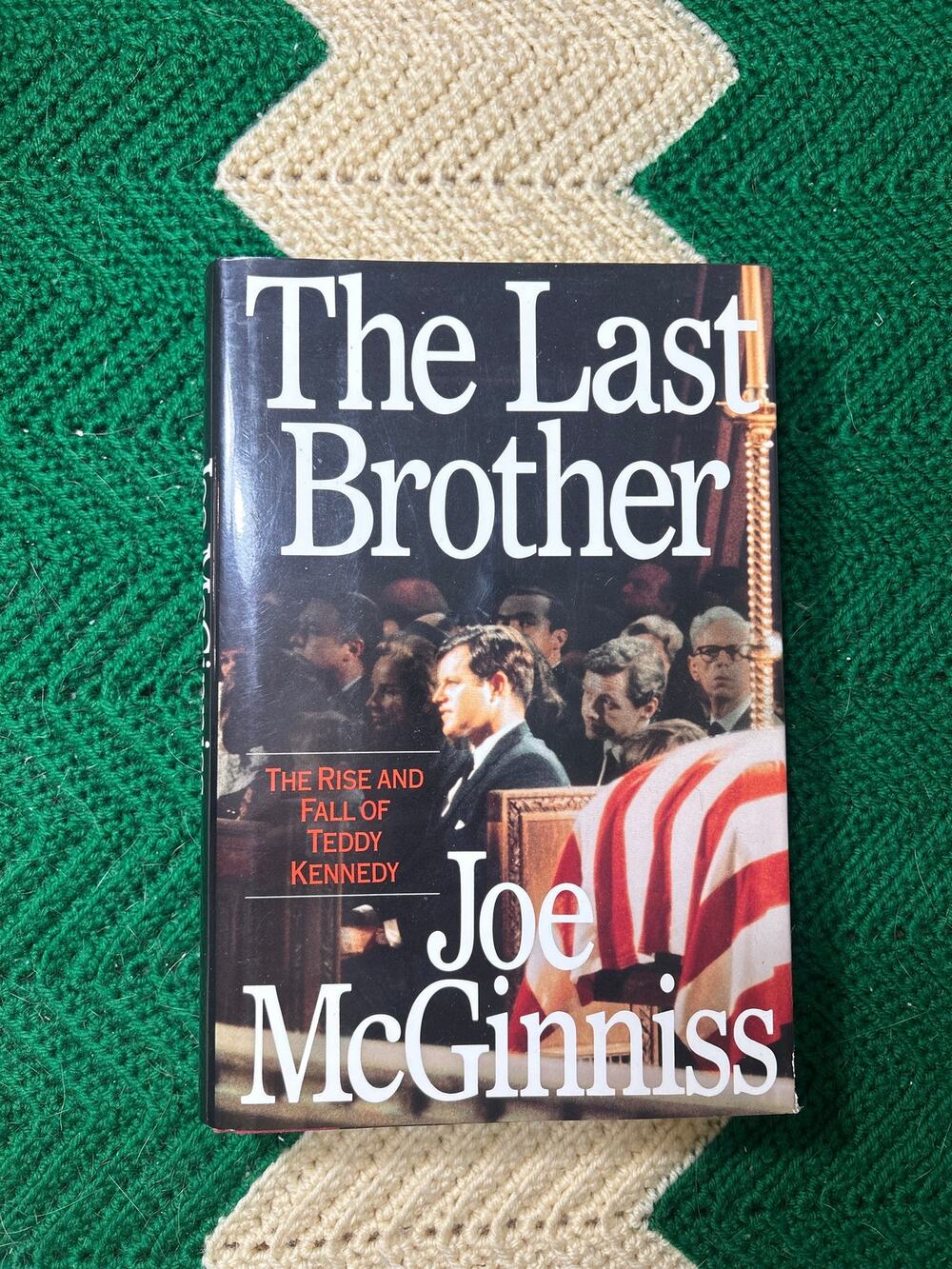 Simon & Schuster The Last Brother Ted Kennedy Biography Hardcover Vintage Book